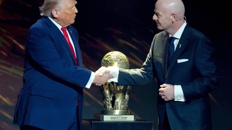 Donald Trump respaldó la gestión de Gianni Infantino al frente de la FIFA.