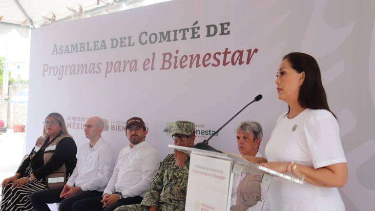 La Alcaldesa Blanca Estela García Sánchez participó en la primera asamblea de instalación de bancos de Bienestar.