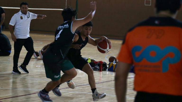 Sorprende Navolato a Culiacán en zonal de baloncesto