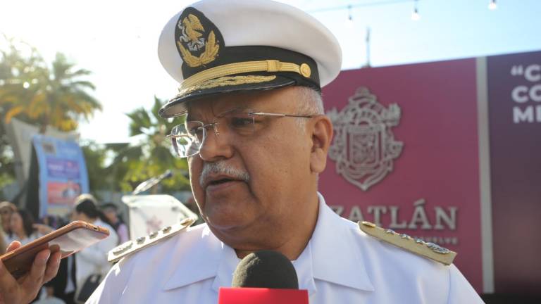Javier Abarca García, Comandante de la Octava Región Naval en Mazatlán.