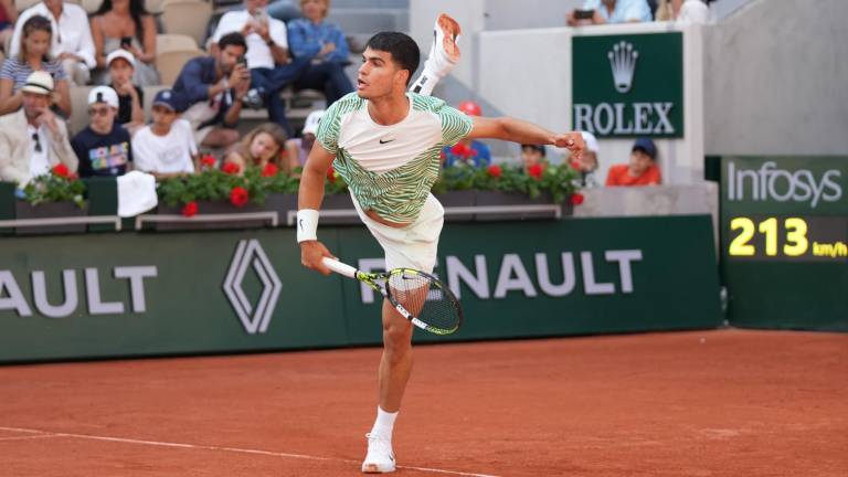 Carlos Alcaraz debuta en Roland Garros y reafirma su condición de favorito para el título