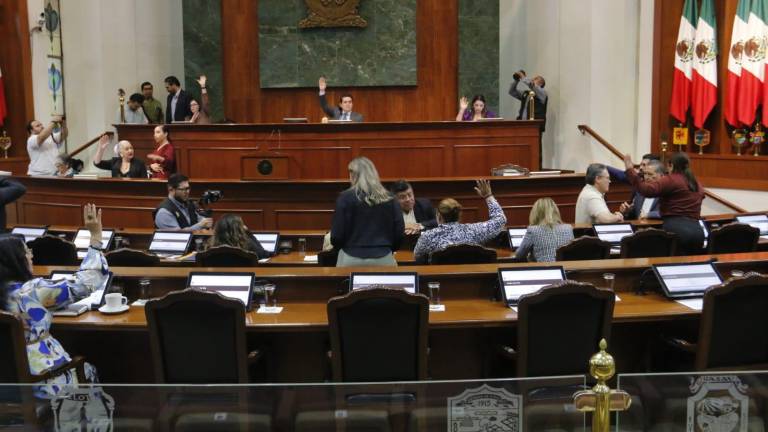 En el Congreso del Estado se votaron este martes dictámenes de cuentas públicas de 2022.