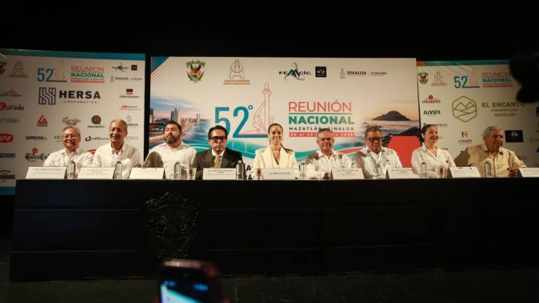 Se inaugura en Mazatlán la 52 Reunión Nacional de Ingenieros Civiles.
