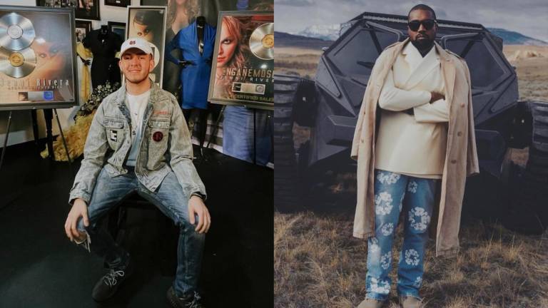 Johnny López, hijo de Jenni Rivera felicita a Kanye West en su cumpleaños y asegura que le salvó la vida.