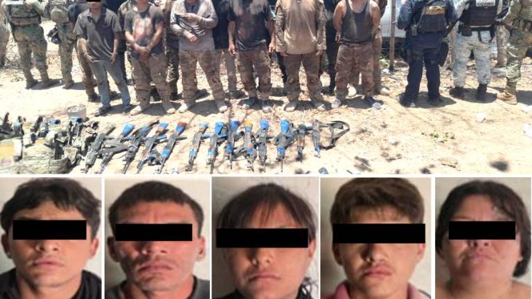 Fuerzas federales incautaron armas largas, cartuchos y chalecos tácticos durante operativos en Escuinapa.