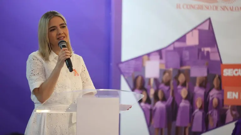 La Alcaldesa de Mazatlán, Estrella Palacios, destacó las acciones municipales para la protección y desarrollo integral de las mujeres en Mazatlán.