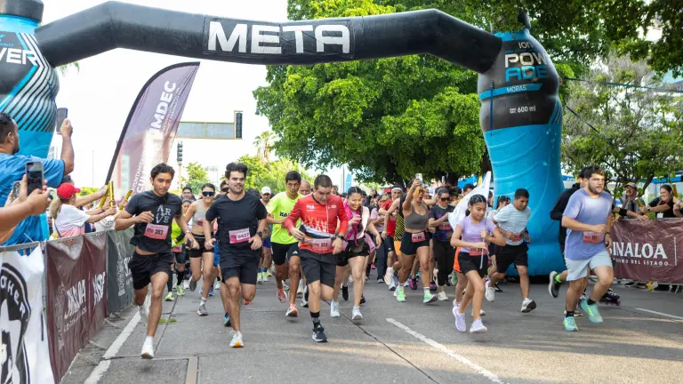 Con buena participación se realiza la Carrera por la Vida.