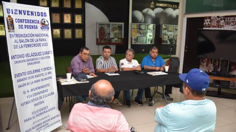Reconocerán en Culiacán al periodista Antonio Velázquez Zárate