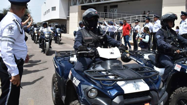 El banderazo se dio en las instalaciones de Seguridad y Tránsito Municipal en la mañana de este lunes.