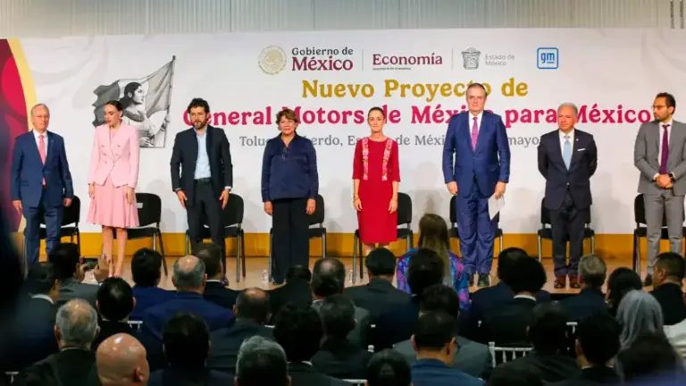 Presentación del nuevo proyecto de General Motors México, que se llevó a cabo en el Complejo Toluca.