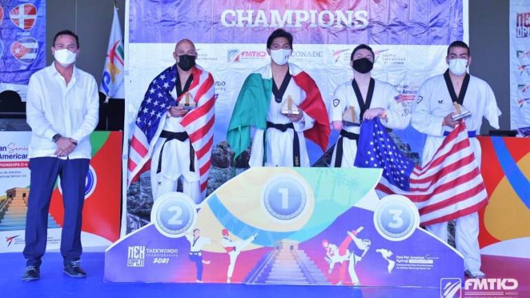 Taekwondoín sinaloense Juan Diego García gana el Parapanamericano en Cancún