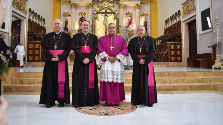 Monseñor Jesús José Herrera asume como nuevo Obispo de Culiacán