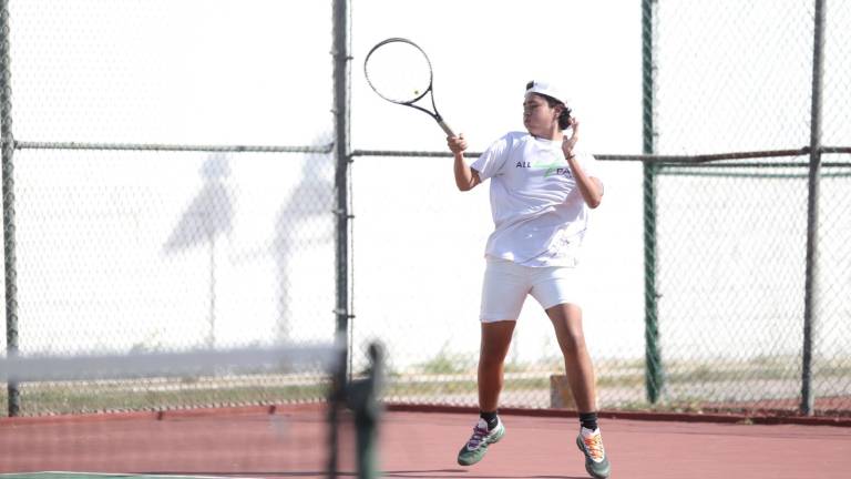 Las emociones seguirán este viernes 28 de noviembre, cuando el rectángulo de juego vuelva a recibir a los jóvenes talentos del tenis sinaloense.