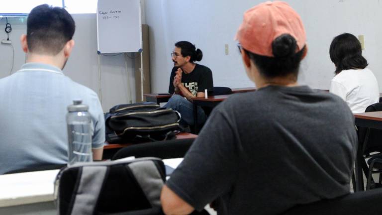 El taller de animación se llevó a cabo en el Centro Sinaloa de las Artes Centenario.