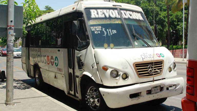 Aumentan 50 centavos las tarifas en el transporte de urbanos.