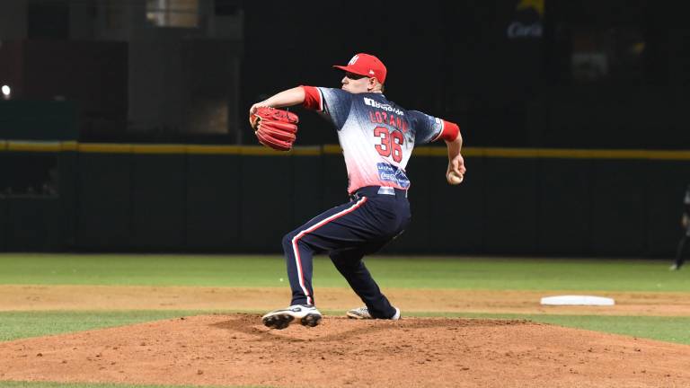 Lozano lanzó con autoridad.