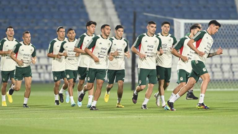 México realiza su primer entrenamiento en Qatar