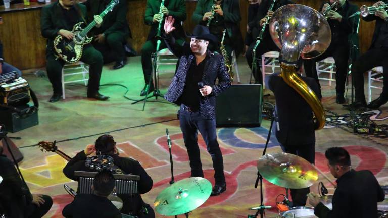 Julión Álvarez y su Norteño Banda en la Feria Nacional de Durango.