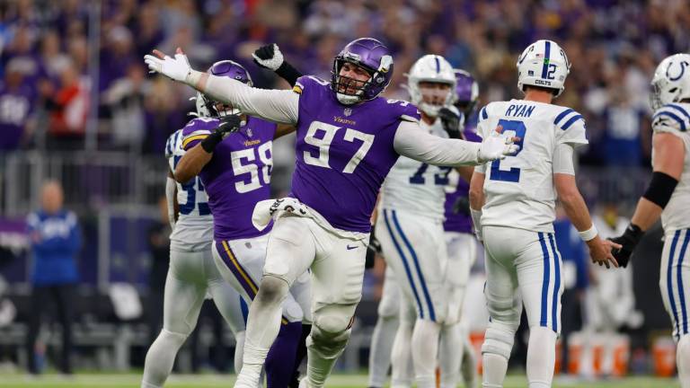 Los Minnesota Vikings ganan el título de la NFC Norte.