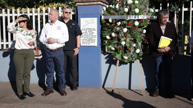 Homenaje al activista y defensor de los derechos humanos, Jesús Michel Jacobo.