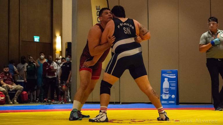 Paul Morales Bojórquez ha demostrado calidad en la disciplina de lucha.