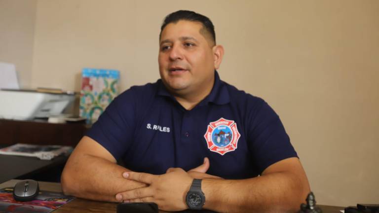 Saúl Alfredo Robles informó que esta vez no influyó la pirotecnia en los incendios.