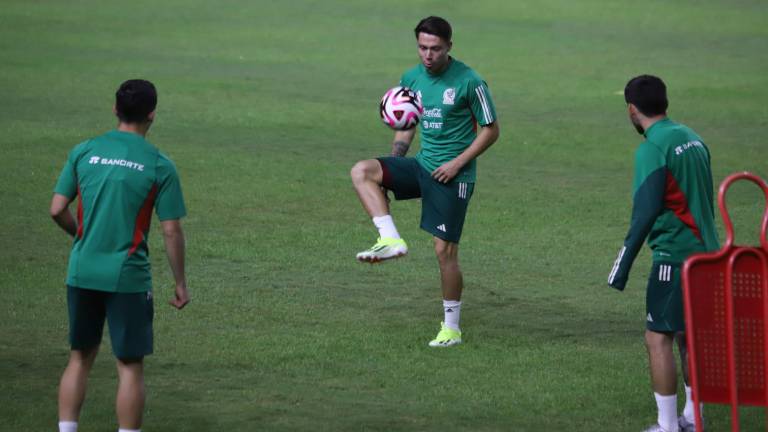 La Selección Mexicana Sub 23 ya entrena en el Estadio El Encanto