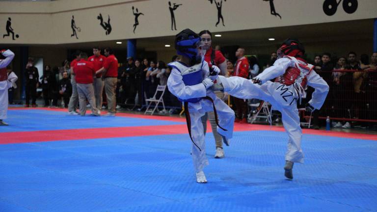 Brilla taekwondo mazatleco en estatal de los Juegos Conade