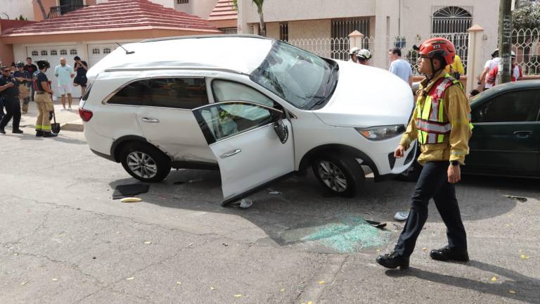 El menor lesionado fue trasladado a un hospital.