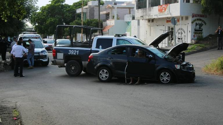 El siniestro ocurrió en el cruce de la avenida Nicolás Bravo y Guadalupe Victoria.