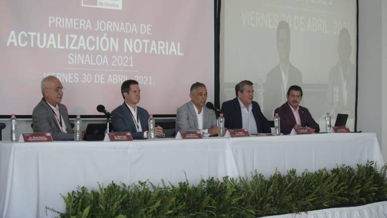 Advierten Notarios de Mazatlán sobre Ley de Extinción de Dominio