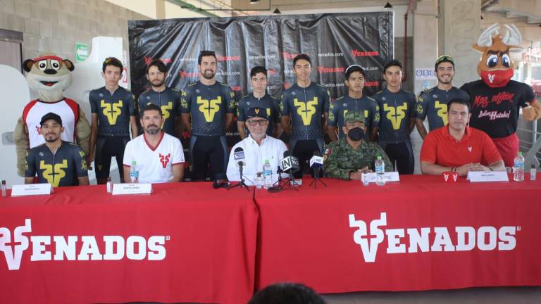 Venados de Mazatlán presenta equipo de ciclismo profesional