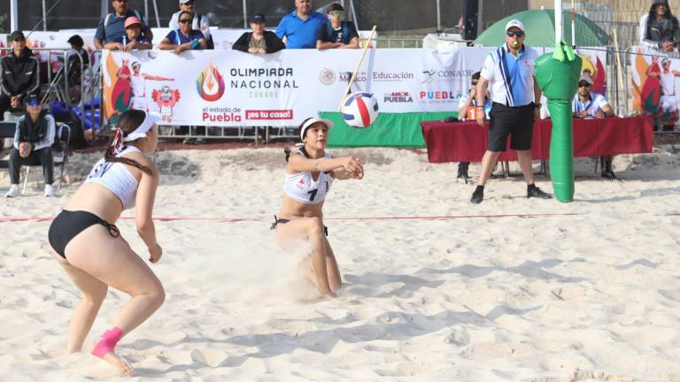 Sinaloa es protagonista en el voleibol de playa.