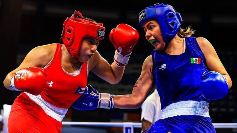 Tamara Cruz (der.) competirá en la categoría de los 70 kilogramos.