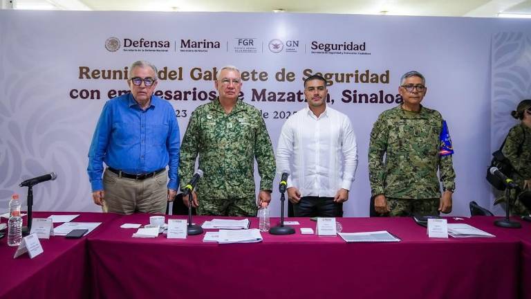 El último encuentro del Gabinete de Seguridad federal fue en Mazatlán y desde entonces cumple tres meses sin sesionar en Sinaloa.