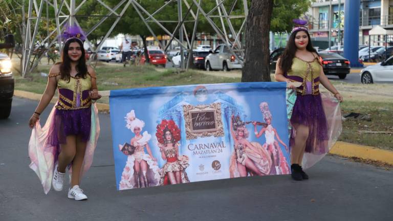 Inicia el Carnaval de Mazatlán 2024 con la alegría de la primera manifestación