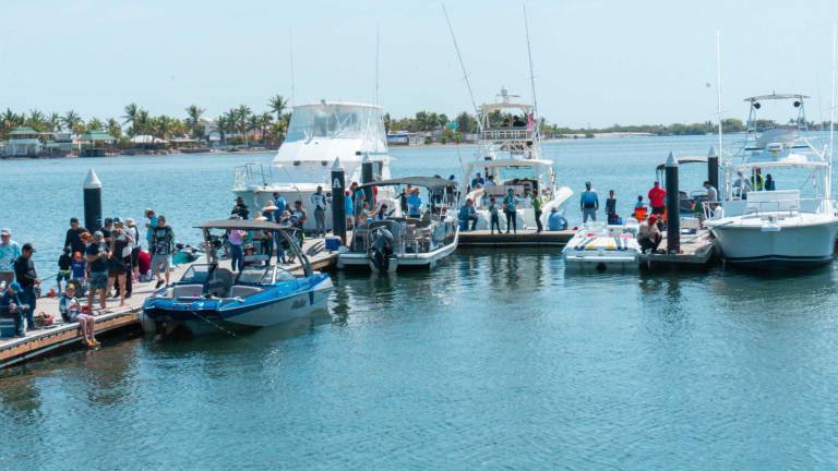 La Marina Isla de Cortés, en Navolato, celebró a los “peques” con un torneo de pesca.
