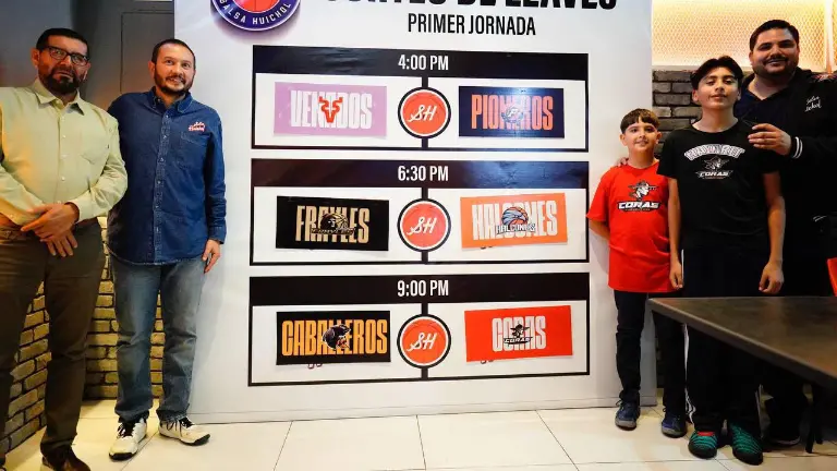 Los cruces para los encuentros de la Copa Salsa Huichol se sortearon este martes en Tepic.