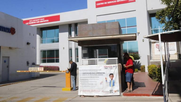 Instalación del Infonavit en Culiacán.