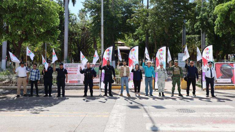Autoridades dieron el banderazo de inicio.