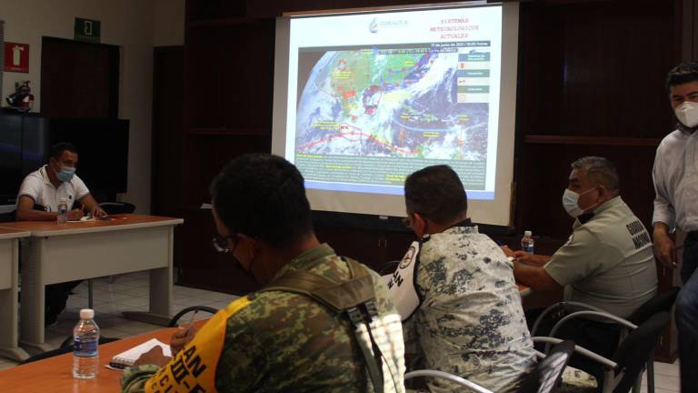 Por presentía de posible ciclón en el Pacífico, se instala Comité de emergencias en Sinaloa