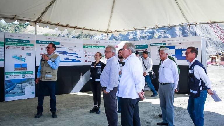 Andrés Manuel López Obrador nuevamente hará un recorrido de supervisión por la presa Santa María, al sur de Sinaloa.