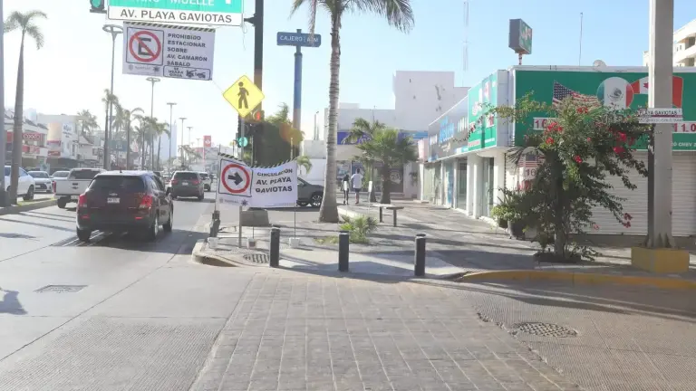 Durante el período vacacional de Semana Santa en Mazatlán se implementará el Par Vial en la Avenida Gaviotas.