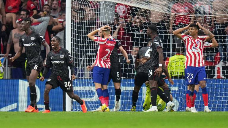 El empate del Atlético de Madrid ante el Leverkusen lo deja sin opciones de avanzar a los octavos de final.