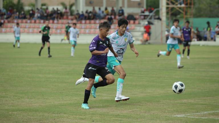 Mazatlán FC y León empatan en la categoría Sub 14.