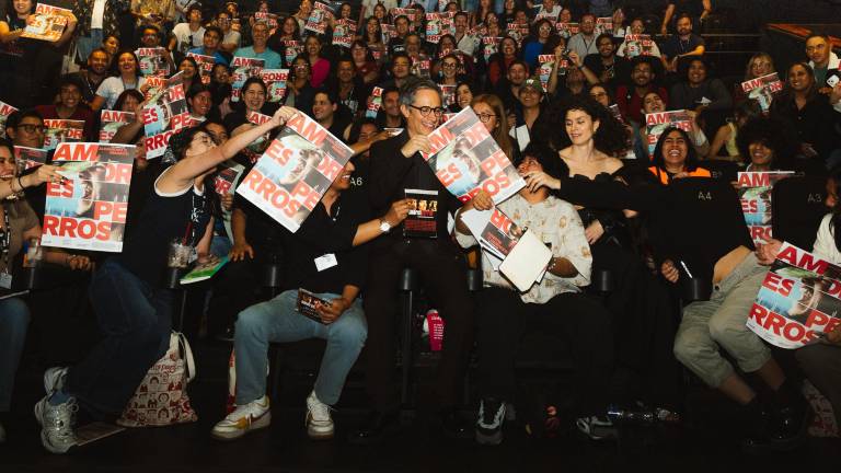 Gael García Bernal presentó ‘Amores Perros’ en el Festival de Morelia.