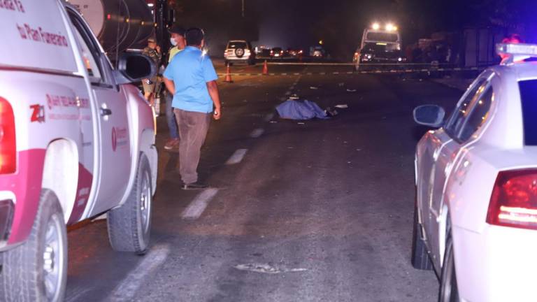 Una mujer muerta y otra herida deja accidente tipo atropellamiento en Mazatlán