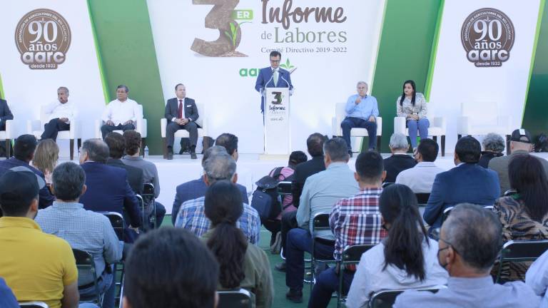 José Enrique Rodarte Espinosa de los Monteros rinde su tercer y último informe de labores al frente de la AARC.