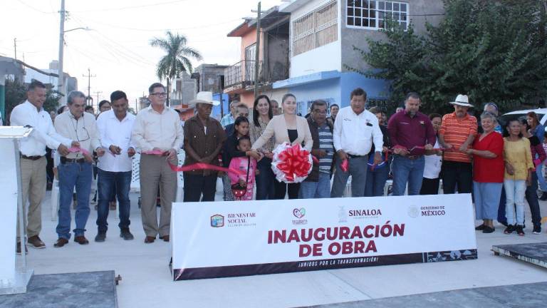 Inauguran con fiesta la calle Aquiles Serdán en Escuinapa