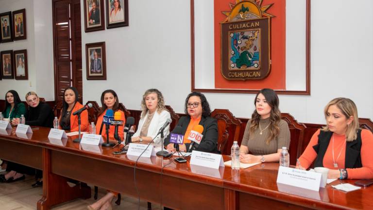 Anuncio para dar a conocer la jornada 16 días de Activismo contra la Violencia de Género que llevarán a cabo en Culiacán.